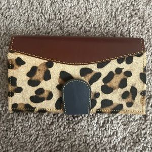 Leopard folding wallet!